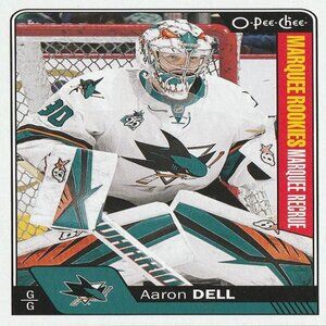 Aaron Dell - 2016/2017 O Pee Chee "Marquee Rookies" Hockey Card
